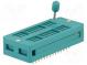 Patice  DIP  ZIF  PIN 28  7,62/15,24mm  rozebíratelná  -40÷105°C