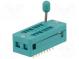 Patice  DIP  ZIF  PIN 16  7,62mm  rozebíratelná  -40÷105°C  THT