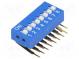 Přepínač  DIP-SWITCH  Počet sekcí  8  ON-OFF  0,05A/12VDC  pol  2
