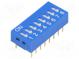 Přepínač  DIP-SWITCH  Počet sekcí  8  ON-OFF  0,05A/12VDC  pol  2