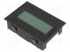 Zobrazovač  LCD  alfanumerický  8x1  77x54mm  LED  Znak  11,48mm