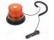 Signalizátor  optický  oranžová  12VDC,24VDC  95x130mm
