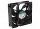 Ventilátor  DC  axiální  12VDC  92x92x25mm  66,76m3/h  28dBA  24AWG