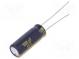 Kondenzátor  elektrolytický  low ESR  THT  1000uF  10VDC  Ø8x20mm