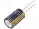Kondenzátor  elektrolytický  low ESR  THT  680uF  63VDC  Ø16x25mm