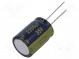 Kondenzátor  elektrolytický  low ESR  THT  2200uF  35VDC  Ø18x25mm