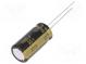 Kondenzátor  elektrolytický  low ESR  THT  1000uF  35VDC  Ø12x25mm