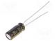 Kondenzátor  elektrolytický  low ESR  THT  33uF  35VDC  Ø5x11mm