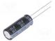 Kondenzátor  elektrolytický  low ESR  THT  180uF  50VDC  Ø8x20mm