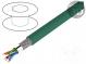 Vodič  ETHERLINE® Cat.5e,SF/UTP  5e  drát  Cu  4x2x24AWG  PUR