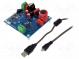 Výv.kit  vývojový  šroubová svorka x2  GPIO,I2C,PWM,UART  motory