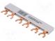 Propojovací lišta  10mm2  Póly  2  Ujmen  240/415V  Ujmen.přep  4kV