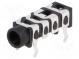 Zásuvka  Jack 3,5mm specjalny  zásuvka  póly  4  THT  W  6mm  H  6mm