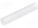 Distanční podložka  LED  Øprům  4mm  ØLED  3mm  Dl  21mm  přírodní
