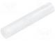 Distanční podložka  LED  Øprům  4mm  ØLED  3mm  Dl  22mm  přírodní