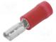 Faston  plochý  2,8mm  0,5mm  zásuvka  0,5÷1,5mm2  krimpovací
