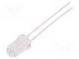 LED  5mm  modrozelená  15500÷18500mcd  25°  20mA  2,6÷3,4V