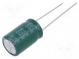 Kondenzátor  elektrolytický  low ESR  THT  1000uF  16VDC  Ø10x15mm