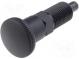 Pružinový pístek  Závit  M16  Povlak  černěné  8mm  Mat  ocel