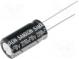 Kondenzátor  elektrolytický  low ESR  THT  2200uF  10VDC  Ø10x20mm