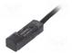 Čidlo  indukční  0÷2,5mm  PNP / NO  Unap  12÷24VDC  100mA  kabel 1m
