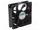 Ventilátor  DC  axiální  12VDC  92x92x25mm  47,97m3/h  17,7dBA