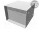 Kryt  s panelem  1458  X  102mm  Y  102mm  Z  76mm  ocelový plech
