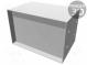 Kryt  s panelem  1458  X  152mm  Y  102mm  Z  102mm  ocelový plech