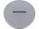 Záslepka  M32  1,5  Mat  polyamid  Těleso  tmavě šedá  8mm