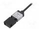 Выключатель безопасности  с ключом  HS6B  NC x2  IP67  черный
