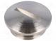 HUMMEL 1.052.3200.50 Záslepka  M32  1,5  IP54  Mat  mosaz  Povlak  nikl  V-N-Ms  8mm