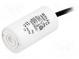 Capacitor  motors, run  14uF  450V  Ø35x65mm  -25÷70°C  ±10%  3