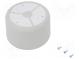Kryt  pro poplachové zař  X  100mm  Y  180mm  Z  43mm  IO-TEK  Ø  65mm