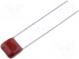 Kondenzátor  polyesterový  100nF  100VDC  Rozteč  5mm  ±10%