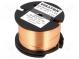 Tlumivka  cívka  10mH  3,8Ω  Ø  44mm  H  30mm  Øjádra  0,5mm