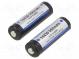Akum  Li-Ion  14430,4/5AA  3,7V  950mAh  Ø14,3x45,8mm  1,8A