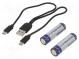 Akum  Li-Ion  14500,AA  1,5V  1950mAh  Ø14,2x50,2mm  Poč.akum  2