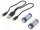 Akum  Li-Ion  16340  3V  860mAh  Ø16,7x36mm  Poč.akum  2