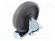 Pojezdové kolo  Ø  200mm  W  40mm  H  235mm  otočné s brzdou  350kg