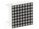 Zobrazovač  LED  matice  8x8  žluto-zelená  2-4mcd  katoda  20x20mm