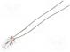 Filament lamp  miniature  12VDC  60mA  Bulb  T1  Ø  3.15mm  L  7mm