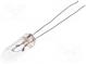 Filament lamp  miniature  12VDC  80mA  Bulb  T1 1/4  Ø  4.2mm