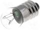 Filament lamp  miniature  E10  24VDC  100mA  Bulb  spherical  2.4W