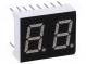 Zobrazovač  LED  sedmisegmentový  10,16mm  červená  6,5mcd  katoda