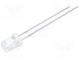 LED  5mm  zelená  13÷30mcd  120°  20mA  1,6÷2,6V  Čelo  vyduté