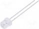 LED  5мм  желтый  270÷460мкд  110°  20мА  1,6÷2,4В