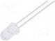 LED  5мм  желтый  1300÷2200мкд  45°  20мА  1,6÷2,4В
