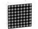 Zobrazovač  LED  matice  8x8  červená  10,2mcd  anoda  20x20mm