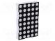 Zobrazovač  LED  matice  5x8  červená  12,5mcd  katoda  60,6x37,8mm