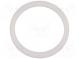 Těsnění  PTFE  Thk  2mm  Øvnitř  15mm  Øprům  19mm  PG9  bílá